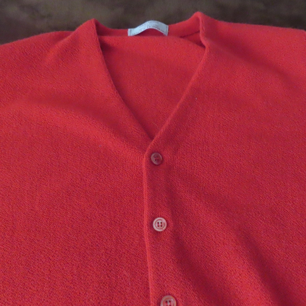 Maus & Hoffman Cardigan Sweater Men 42  Alpaca Lemmermayer Austria - Picture 3 of 5